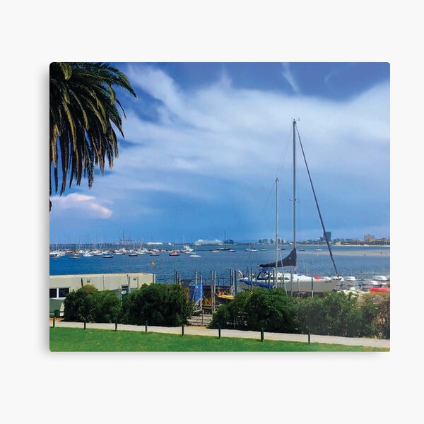 SAILING TIME IN ST KILDA Metal Print