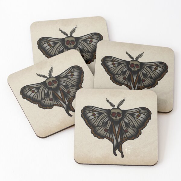 Item preview, Death Moth designed and sold by Michelle Wenzy.