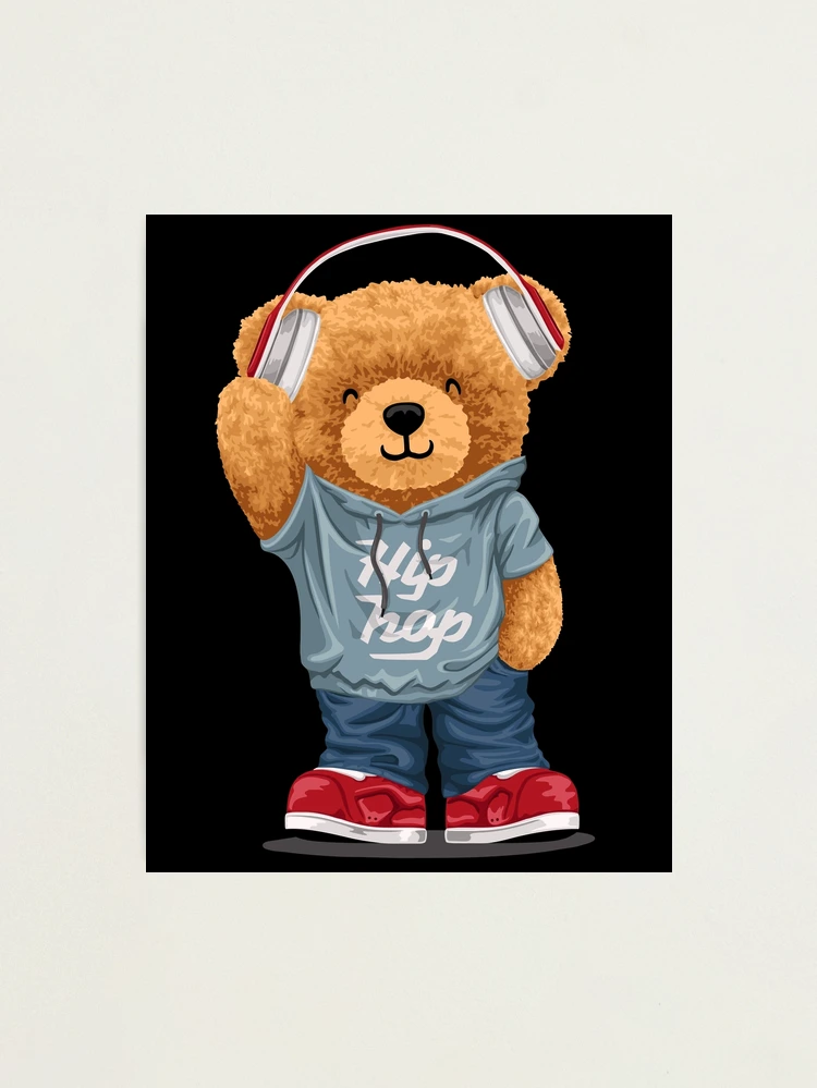 Teddy Bear With Hoodie - CrazyinStyle
