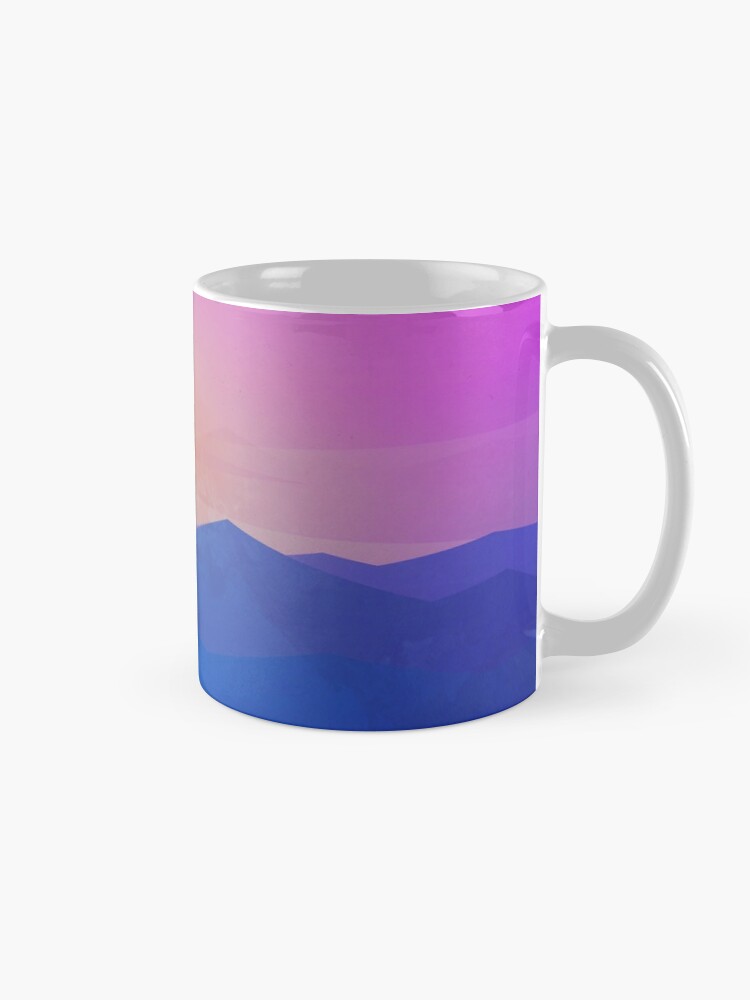 Alternate view of Australia mountains Coffee Mug