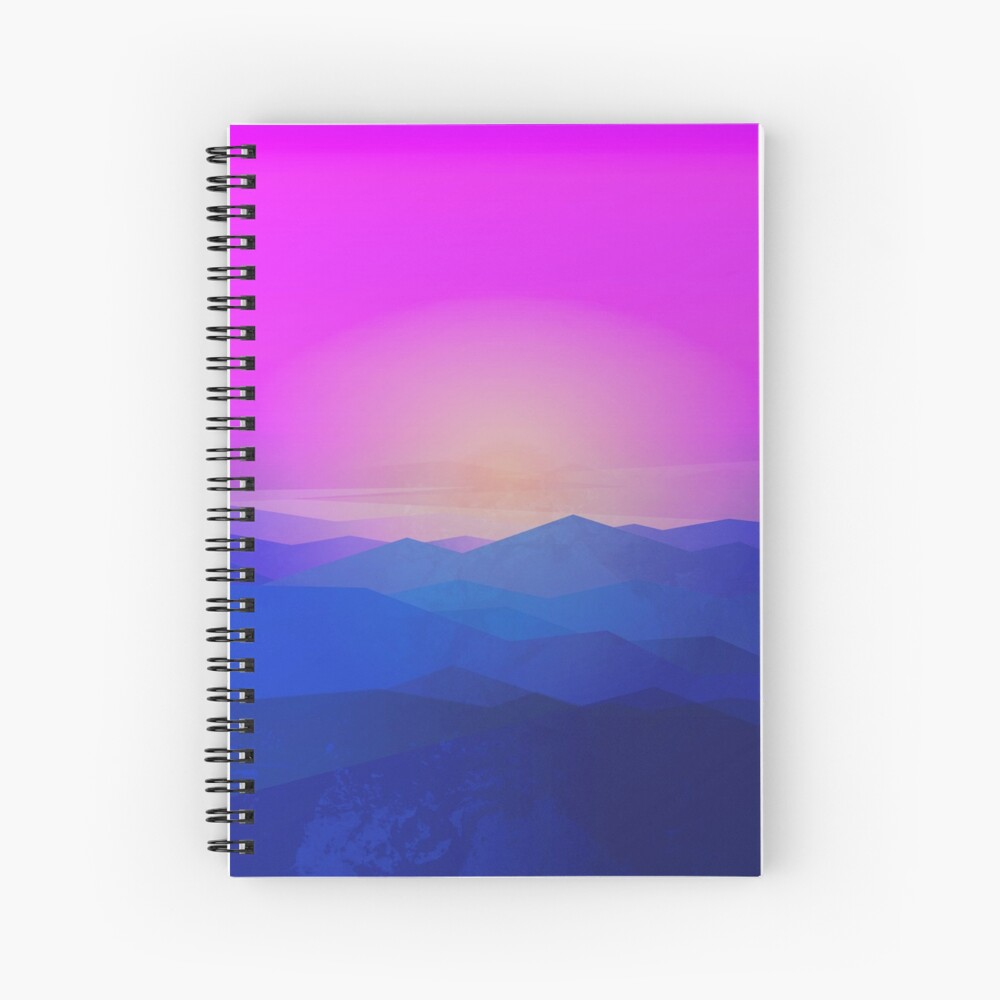 Australia mountains Spiral Notebook