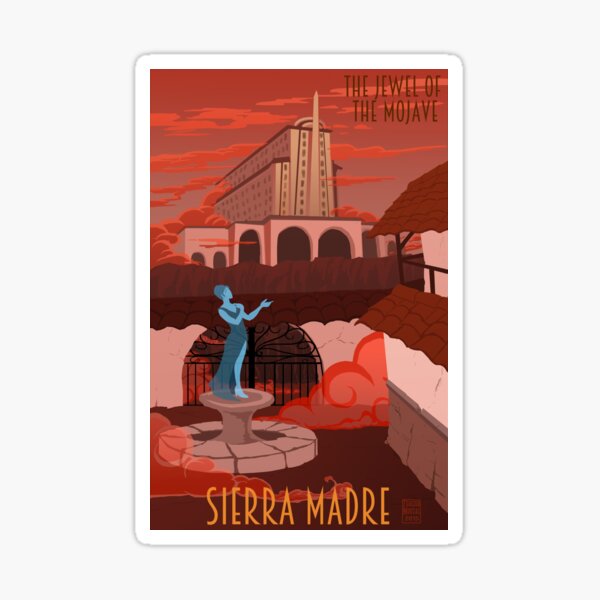 Welcome to Sierra Madre Sticker