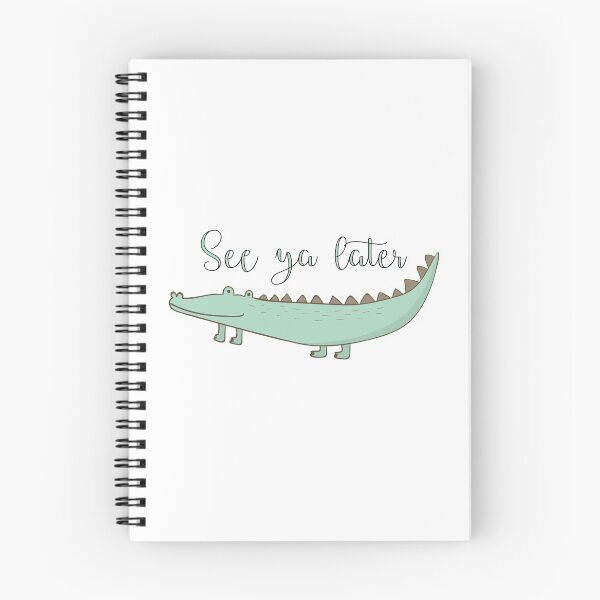 Item preview, See ya later Alligator designed and sold by Laura Lise Wong.