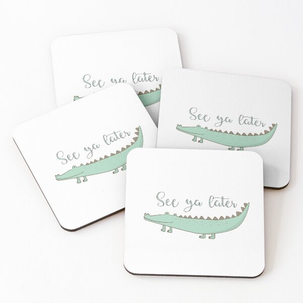 Item preview, See ya later Alligator designed and sold by Laura Lise Wong.