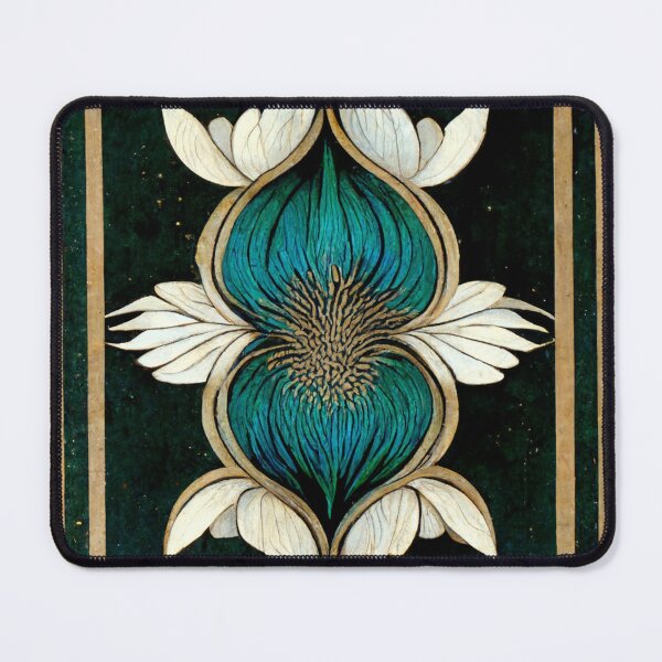 Item preview, Art Deco design - peacock noir II designed and sold by RoseAesthetic.