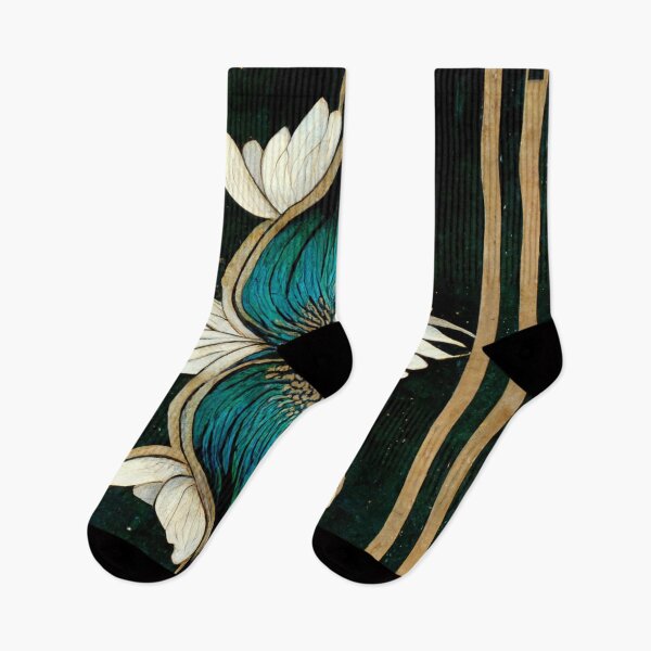 Item preview, Art Deco design - peacock noir II designed and sold by RoseAesthetic.