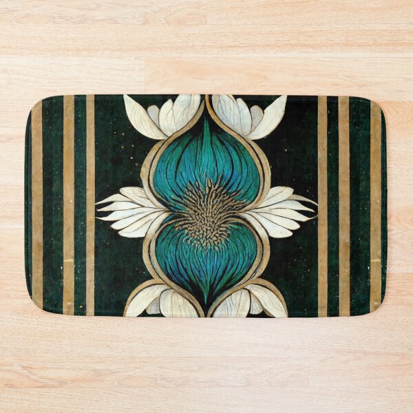 Item preview, Art Deco design - peacock noir II designed and sold by RoseAesthetic.
