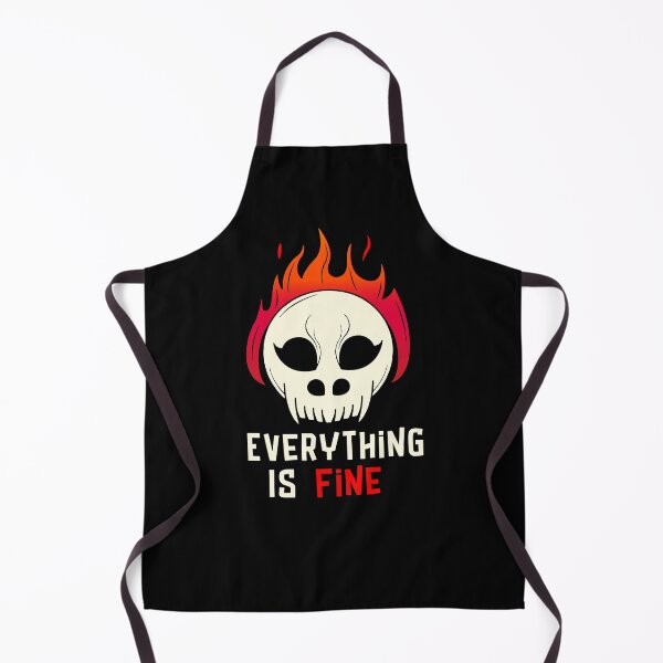 Item preview, Burning Skull designed and sold by UnicornDreamers.
