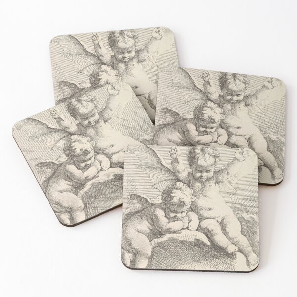 Item preview, Two cupids, one with bat wings designed and sold by GabyDark.