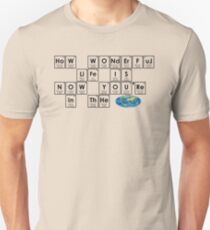 HoW WONdErFuL LiFe IS Slim Fit T-Shirt