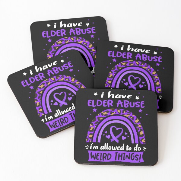 Item preview, Elder Abuse Awareness - I have Elder Abuse i am allowed to do Weird Things! designed and sold by KirstybShop.