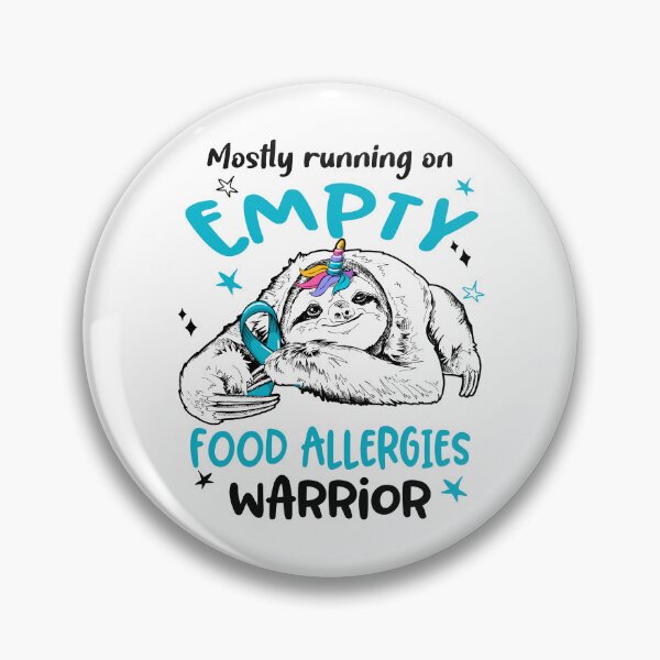 Item preview, Mostly running on Empty Food Allergies Warrior designed and sold by ElizabethS809.
