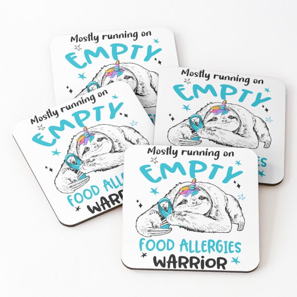 Item preview, Mostly running on Empty Food Allergies Warrior designed and sold by ElizabethS809.