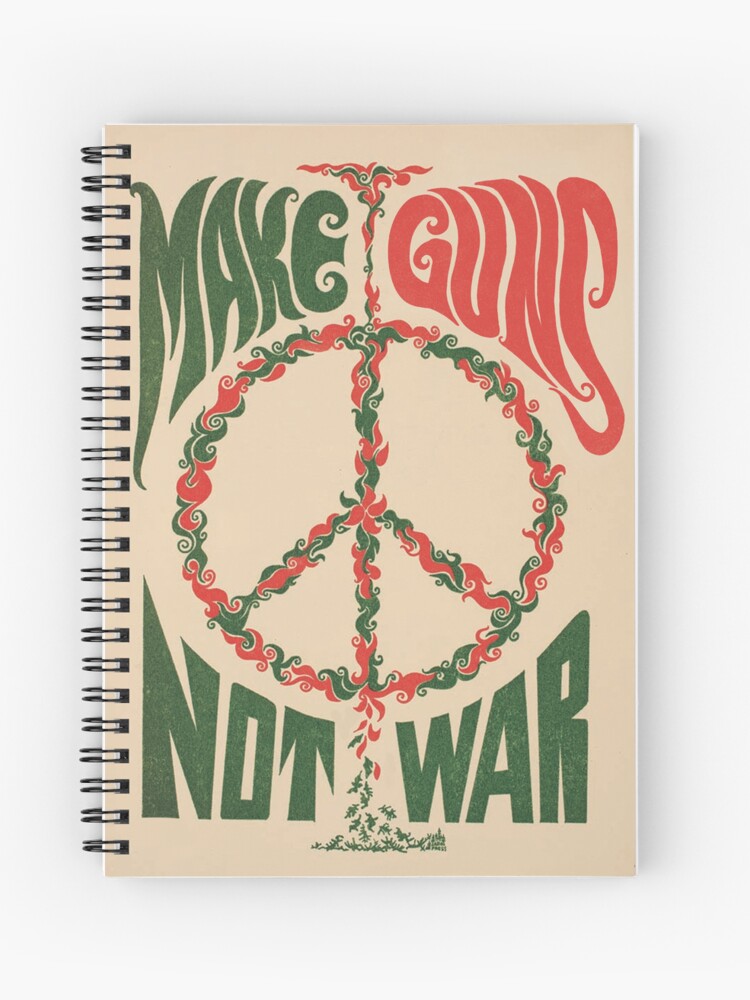 Thumbnail 1 of 3, Journal, Make Guns Not War designed and sold by Anonymousbtb.