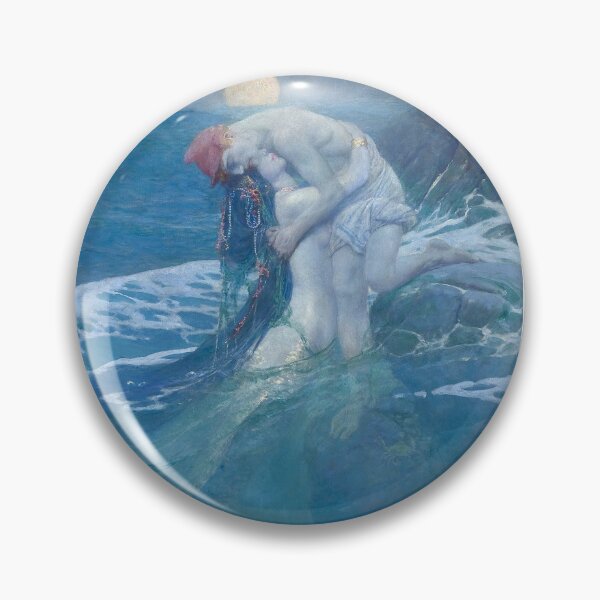 Item preview, The Mermaid by Howard Pyle designed and sold by ebrawne.