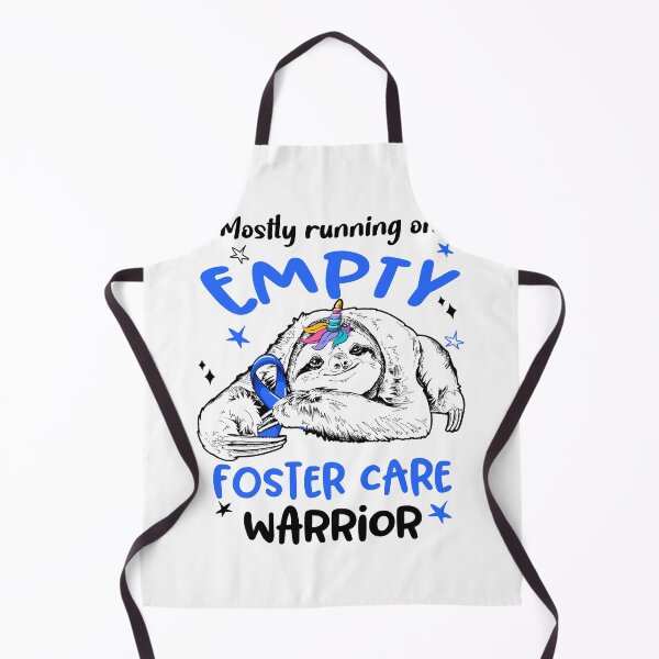 Item preview, Mostly running on Empty Foster Care Warrior designed and sold by ElizabethS809.