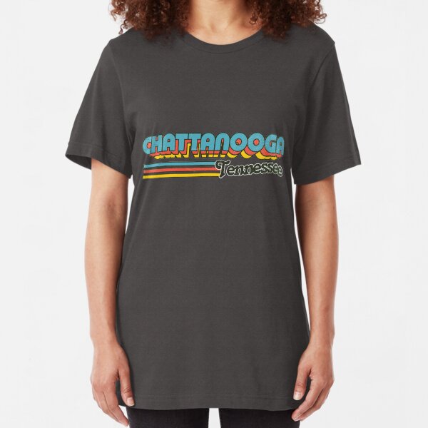 Chattanooga, TN | City Stripes Slim Fit T-Shirt