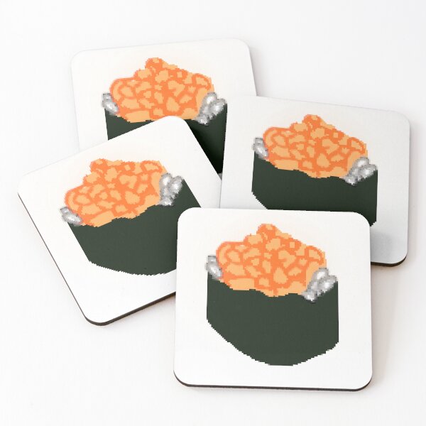 Item preview, Ikura roll sushi pixels designed and sold by Amilaz.