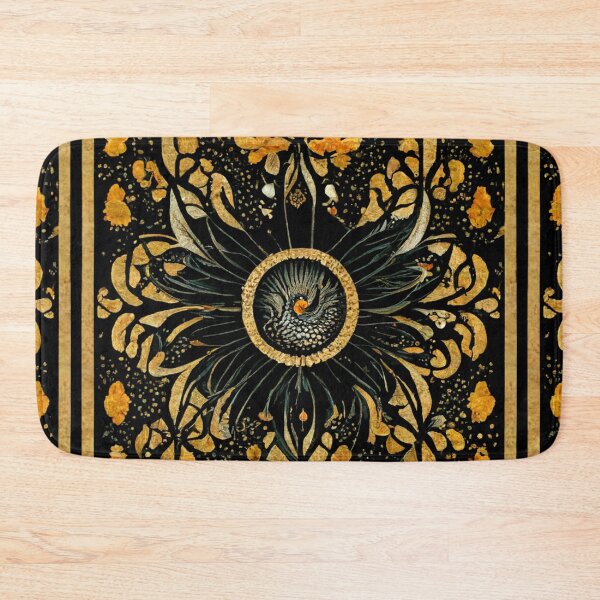 Item preview, Art Deco design - peacock noir VI designed and sold by RoseAesthetic.