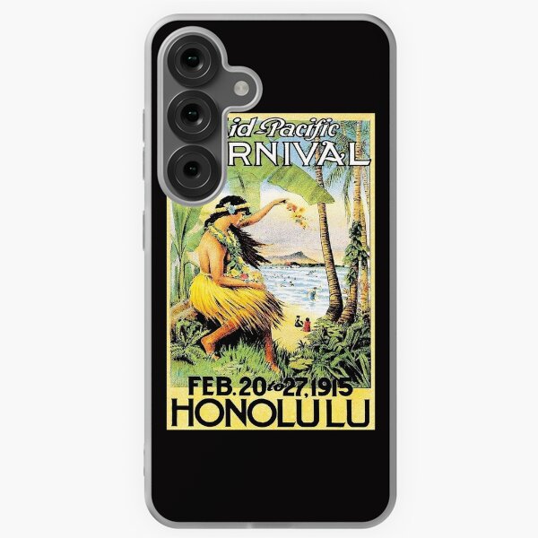 Aperçu de l'œuvre HAWAII : Vintage Honolulu Mid-Pacific Carnival Print créée et vendue par posterbobs.