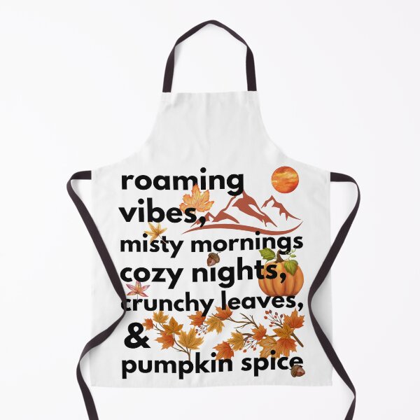 Item preview, roaming vibes misty mornings cozy nights crunchy leaves & pumpkin spice designed and sold by movie-popcorn.