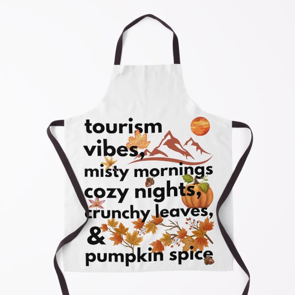 Item preview, tourism vibes misty mornings cozy nights crunchy leaves & pumpkin spice designed and sold by movie-popcorn.