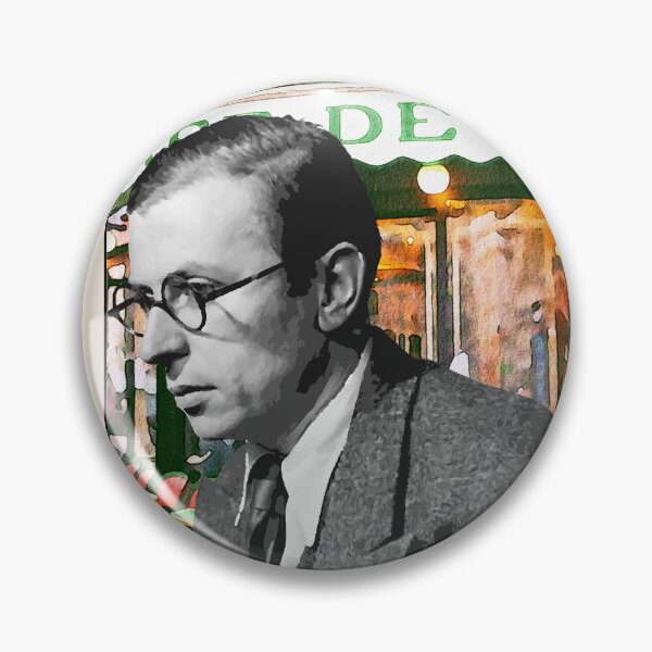 Item preview, Jean Paul Sartre Tarot Style designed and sold by SorrowKnowledge.
