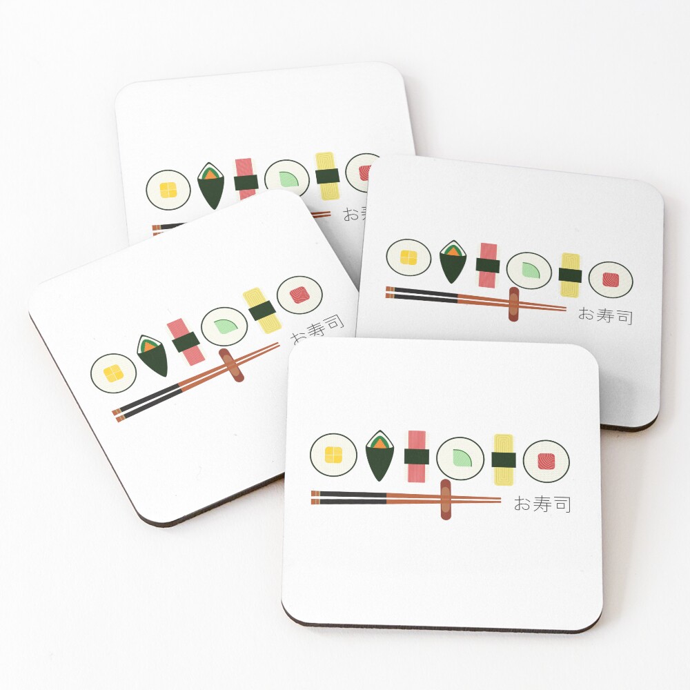 Item preview, Coasters (Set of 4) designed and sold by Mkoprintopia.