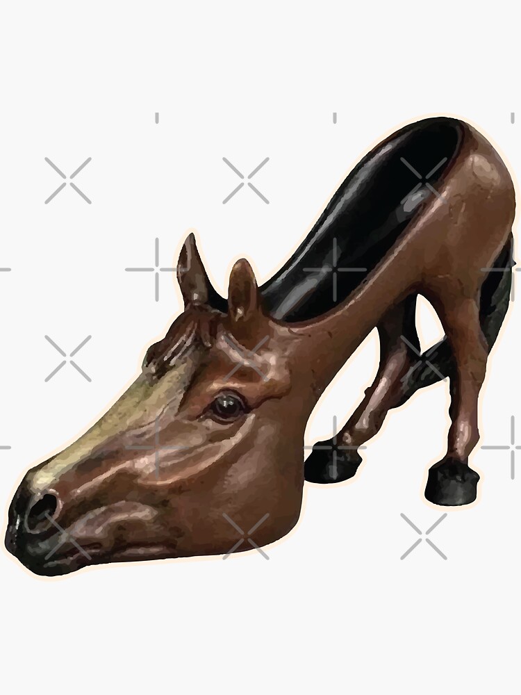 Shoehorse Pun / Horse shoe meme Poster for Sale by Rzera