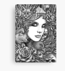 Wolf two Canvas Print