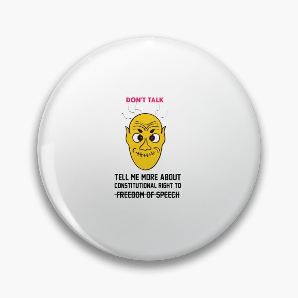 Item preview, tell me more about the constitutional right to freedom of speech funny meme t-shirt | meme t-shirt  designed and sold by KARTICK DUTTA.
