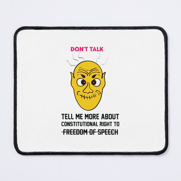 Item preview, tell me more about the constitutional right to freedom of speech funny meme t-shirt | meme t-shirt  designed and sold by KARTICK DUTTA.