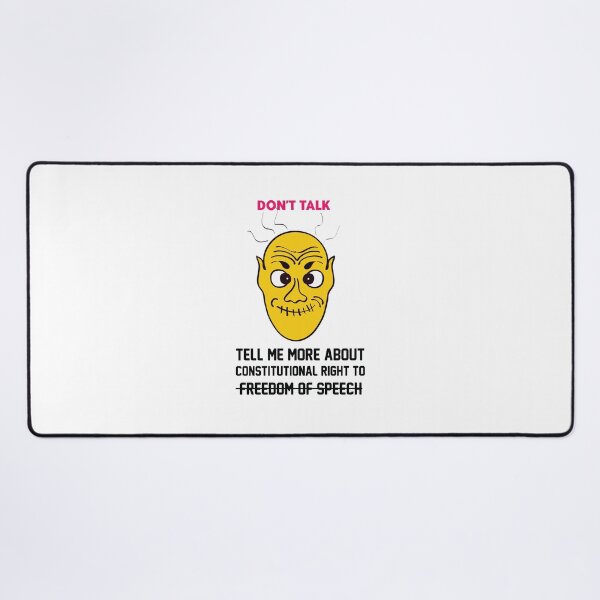 Item preview, tell me more about the constitutional right to freedom of speech funny meme t-shirt | meme t-shirt designed and sold by KARTICK DUTTA.