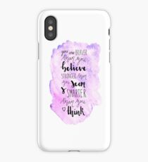 You are braver than you believe iPhone Case