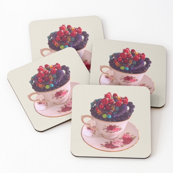Item preview, TEA TIME PRINT designed and sold by Swooncake Press.