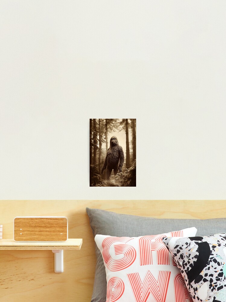 Photographic Print, Bigfoot Photograph  designed and sold by WaterRaven