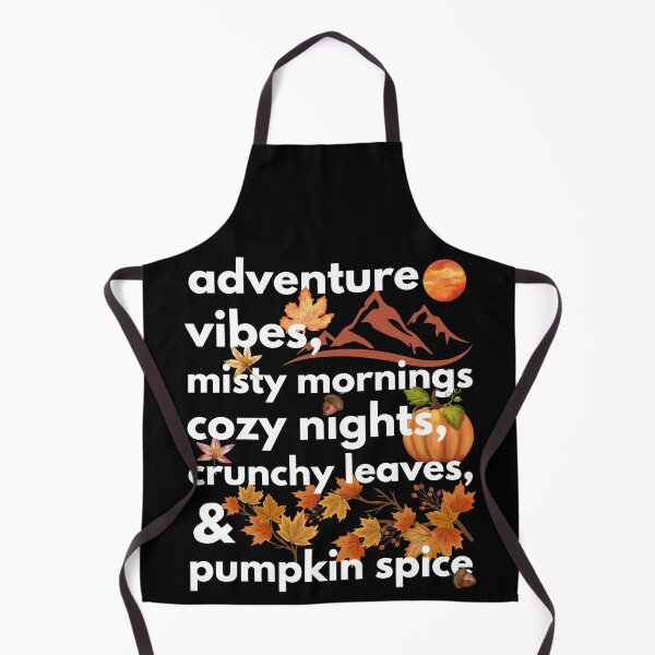 Item preview, adventure vibes misty mornings cozy nights crunchy leaves & pumpkin spice designed and sold by movie-popcorn.