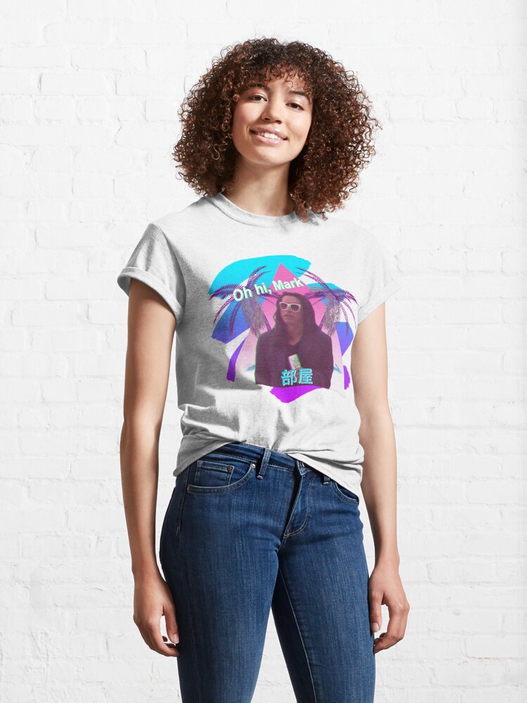 Alternate view of Vaporwave The Room Classic T-Shirt