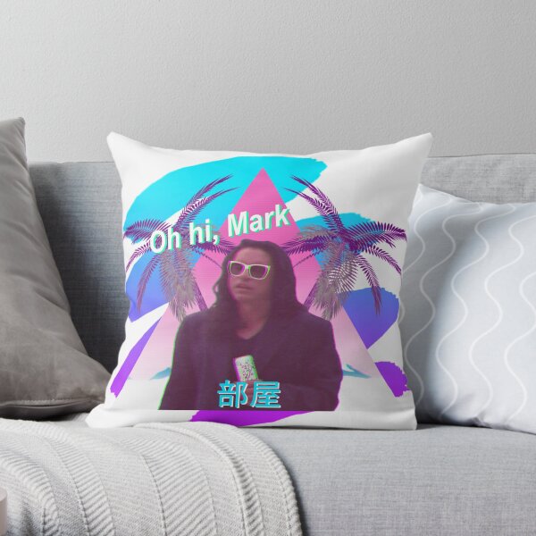 Vaporwave The Room Throw Pillow