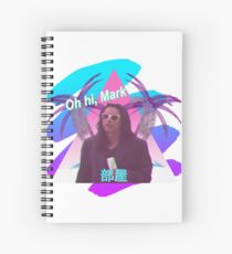 Vaporwave The Room Spiral Notebook