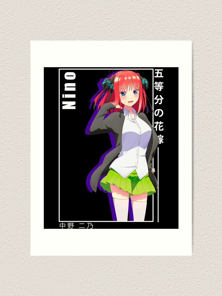 Nino Nakano - 5 toubun no Hanayome Art Board Print for Sale by