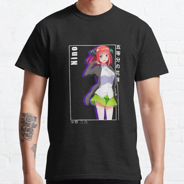 Nino Nakano - 5 toubun no Hanayome Classic Unisex Shirt anime, 5