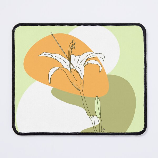 Item preview, Day Lily abstract illustration designed and sold by stephaniepeters.