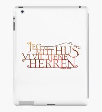 Jeg og mitt hus iPad Case/Skin