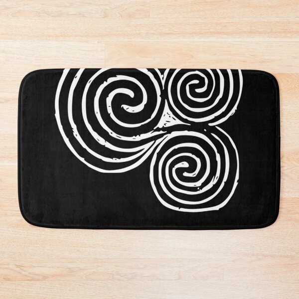 Item preview, Newgrange Entrance Stone Triple Spiral Celtic Triskelion, Celtic Symbols designed and sold by BETSYCAROL.