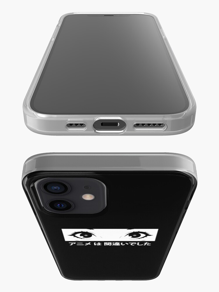 Alternate view of Anime was a Mistake Eyes iPhone Case & Cover