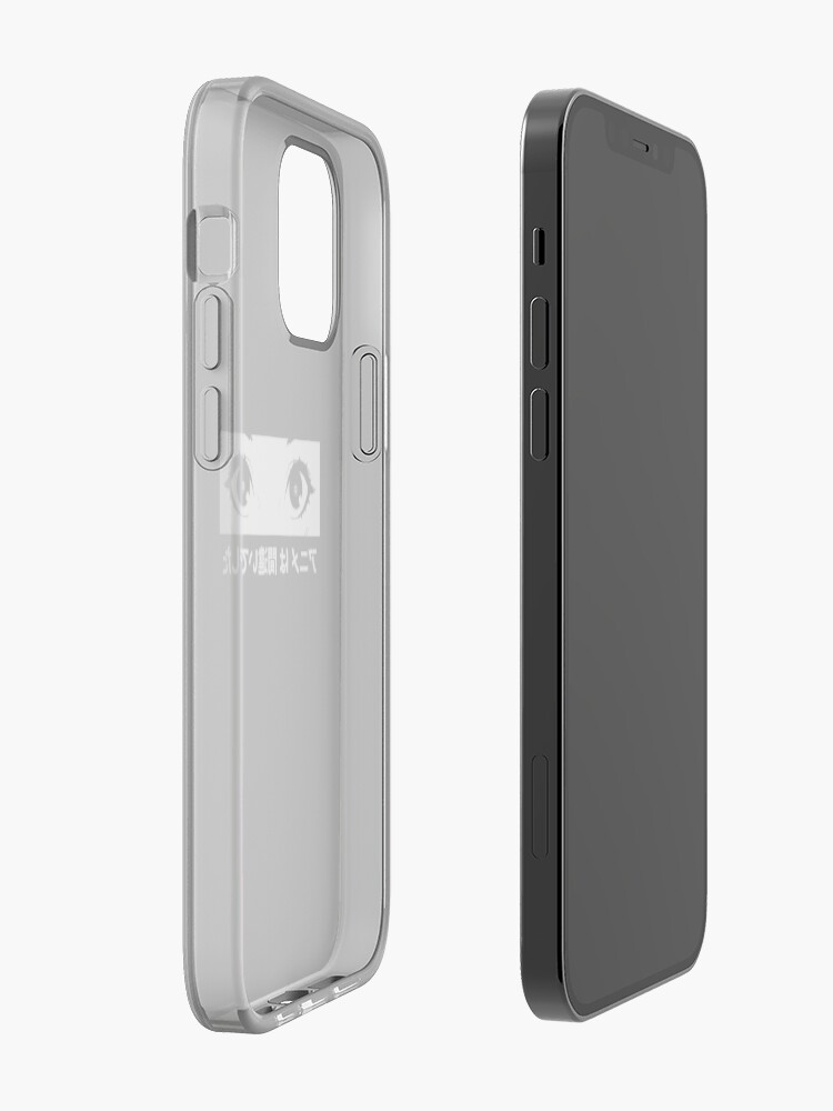 Alternate view of Anime was a Mistake Eyes iPhone Case & Cover