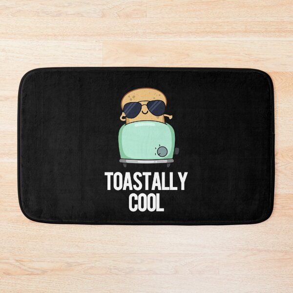 Item preview, Toastally Cool Funny Toast Puns (Dark BG) designed and sold by punnybone.