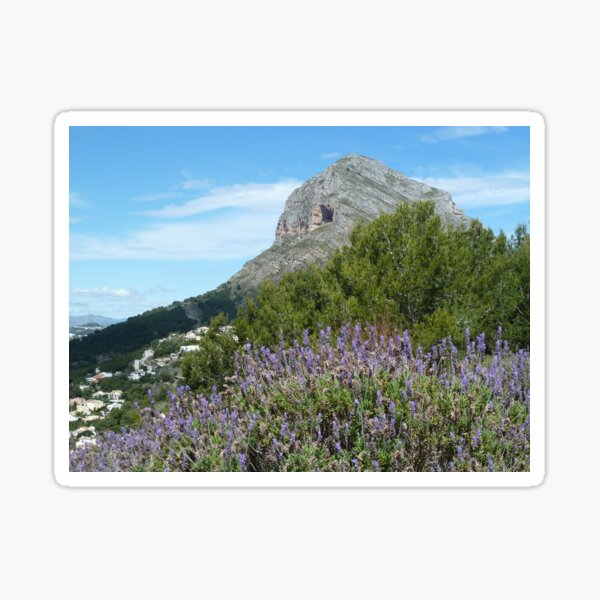 Montgo and Lavender Sticker