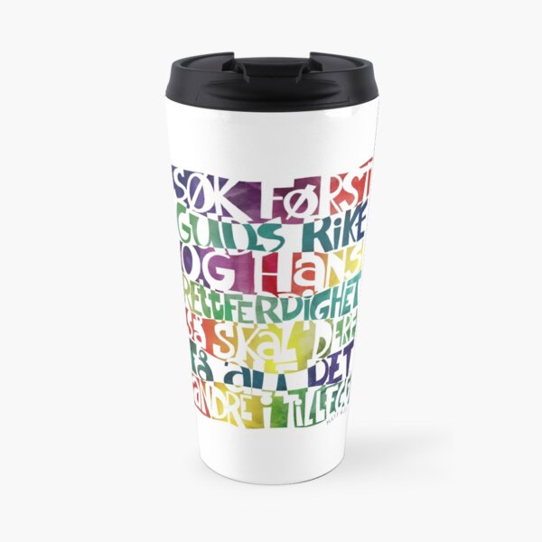 Søk først Guds rike Travel Mug
